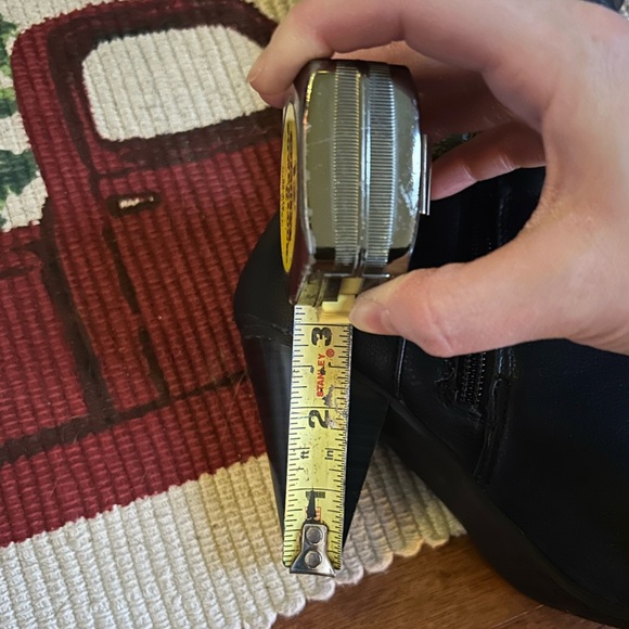 Rialto Black Slouchy Calf High Heeled Boots - Picture 11 of 11